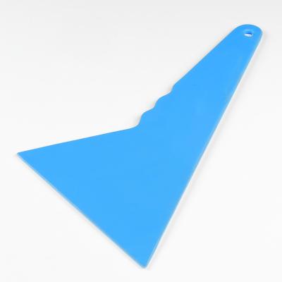 Spatule En Plastique Rigide Pour Application Vinyl Auto – 10 Cm Avec Protection Feutre - 10