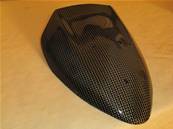 Saute vent / Bulle Moto (KAWASAKI Z750 2004-06) - Mono Galbe - Finition: Carbone / Kevlar (Rf:14)