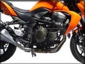 Pare-Carter Moto (KAWASAKI Z800 (2013 - ++) (Embrayage Droit) (Finition Carbone / Kevlar™) (Réf:48)