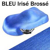 ( BLEU BROSSÉ ) Covering, film adhésif Auto / Moto / Déco, Meuble, etc