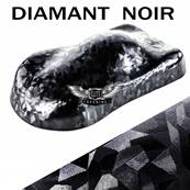 ( Diamant Noir ) Vinyle Adhésif Auto-Moto-Déco-Maison
