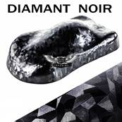 ( DIAMANT FACETTE NOIR ) Covering, film adhésif Auto / Moto / Déco, Meuble, etc