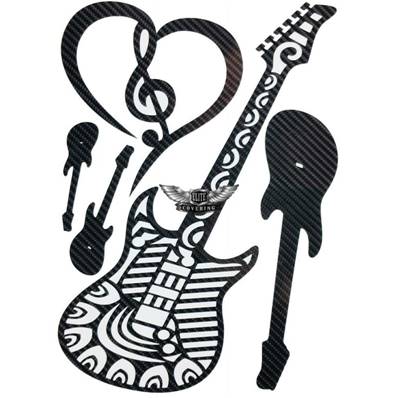 STICKER Guitare Musique