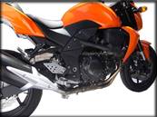 Protection Pare-Carter Moto KAWASAKI Z800 (2013 - ++) (Embrayage: Droit) (Finition CARBONE) (Réf:46)