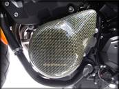 Pare-Carter Moto KAWASAKI Z750 (2007 - 2010) (Alternateur) (Finition: Carbone / Kevlar) (Réf:47)