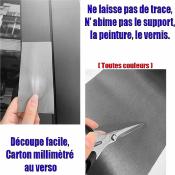 ( ALUMINIUM MÉTAL BROSSÉ ) Covering, film adhésif Auto / Moto / Déco, Meuble, etc