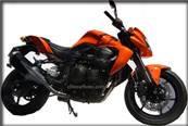 Pare-Carter Moto KAWASAKI Z750 (2007 - 2010) Embrayage: Droit (Finition: Carbone / Kevlar) (Réf:48)