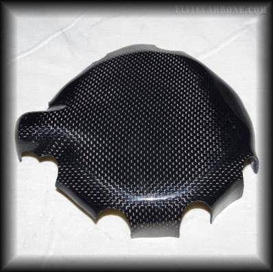 Pare-Carter Moto (SUZUKI 1000 GSX-R (2001 - 2008) (Alternateur Gauche) (Finition: CARBONE) (Réf:S1)