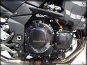 Protection Pare-Carter Moto (KAWASAKI Z800 (2013 - ++) (Allumage Droit) (Finition: CARBONE) (Réf:41)