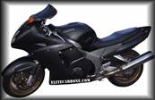 Pare-Carter Moto HONDA CBR-1100-XX (2000-03) (SC35) (Alternateur Gauche) (Finition CARBONE) (Réf:X1)