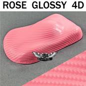 ( ROSE GLOSSY CARBONE 4D ) Covering, film adhésif Auto / Moto / Déco, Meuble, etc