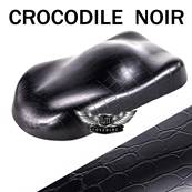 ( Crocodile noir ) Vinyle Adhésif Auto-Moto-Déco-Maison