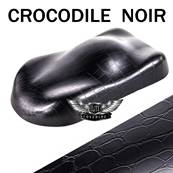 ( CROCODILE CUIR NOIR ) Covering, film adhésif Auto / Moto / Déco, Meuble, etc