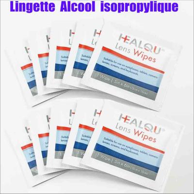 10 lingette d' Alcool isopropylique