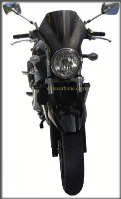 Saute Vent moto High-Tech (FENCER) Adaptables Roadster -- (Finition: CARBONE) -- (Réf:05)