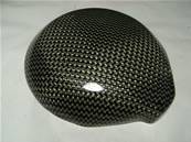 Pare-Carter Moto (KAWASAKI 650 ER6 (2006 - 2009) Alternateur (Finition: Carbone / Kevlar) (Réf:K3)