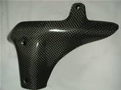 Paire d' ECOPES Radiateur mot (SUZUKI sv 650 (1999 à ++) -- (Finition: Carbone / Kevlar) -- (Réf:S1)