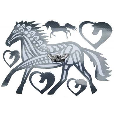 STICKER CHEVAL AU GALOP