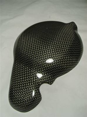 Pare-Carter Moto (KAWASAKI 650 VERSYS (2007 - 2009) Embrayage, Finition Carbone / Kevlar (Réf:K4)