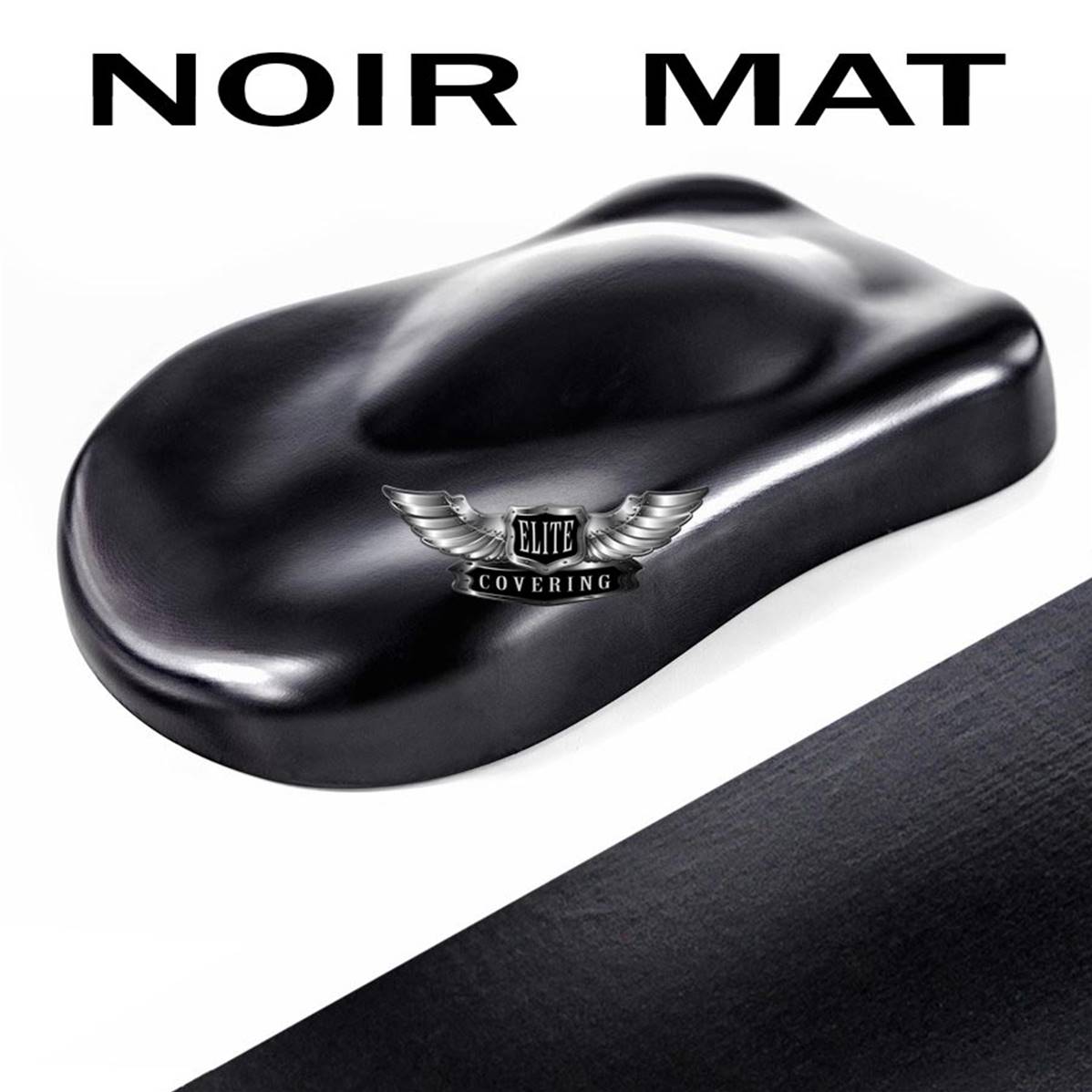 Bandes Décoratives Noires Mates 40 Mm X 10 M - Autocollant Voiture, Bateau, Moto