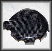 Pare-Carter Moto SUZUKI 600 / 750 GSX-R (2000 - 2010) Alternateur Gauche (Finition CARBONE) (Rf:S1)